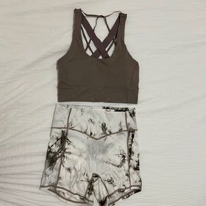 Balance athletica oasis OG short and aura bra